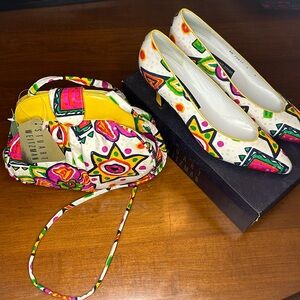 VINTAGE STUART WEITZMAN for Mr Seymour purse and heels